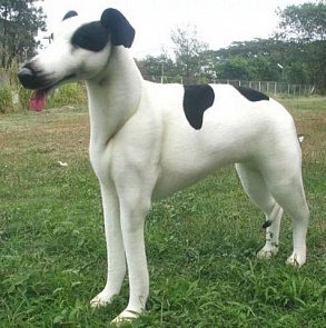 Мягкая игрушка - Борзая стоящая, 90 см. (Hansa, 3866)